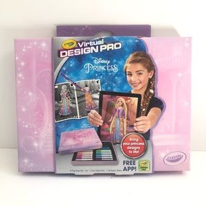 Virtual Design Pro Disney Princess Coloring Kit